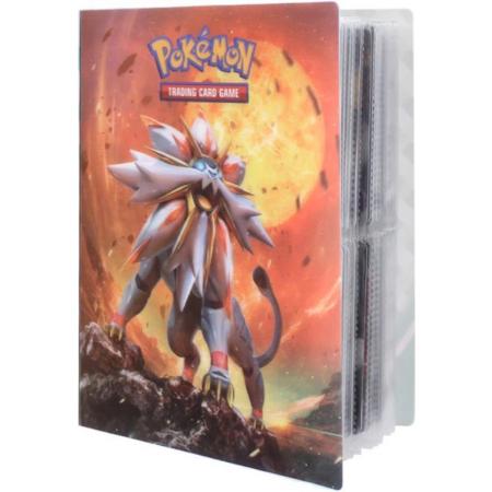 Jumadas Pokémon Verzamelmap - Verzamelalbum - Flexibele Kaft - Voor 240 Kaarten - A5 Formaat - Solgaleo