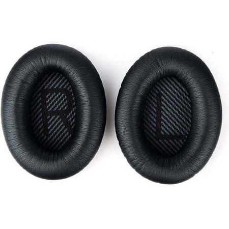 Jumalu - Luxe Lederen Oorkussens Zwart - Vervangende Oorkussens BOSE headset - Vervanging Oorkussens