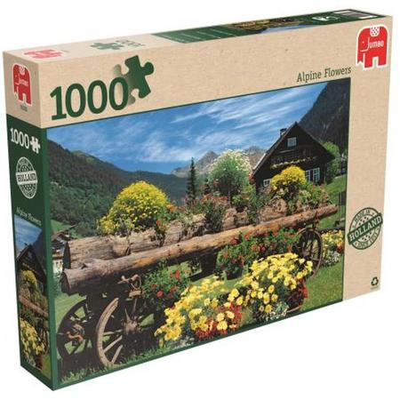 Alpenbloemen 1000 stukjes