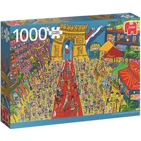 Arc de Triomphe Paris Premium Quality - Puzzel 1000 stukjes