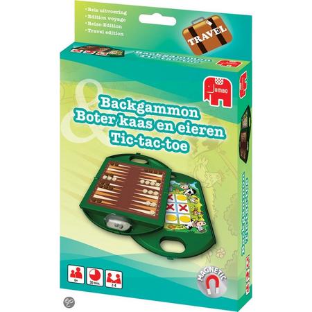 Backgammon, Boter, Kaas en Eieren, Tic Tac toe - Reiseditie