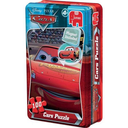 Disney Cars Puzzel In Blik