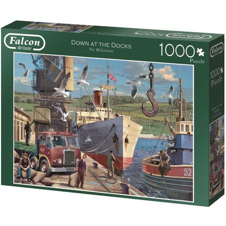Falcon Down At The Docks 1000 stukjes