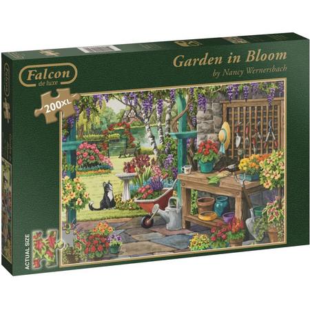 Falcon Garden in Bloom XL 200 stukjes - Legpuzzel