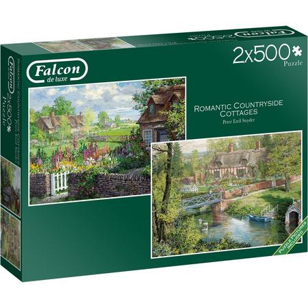 Falcon de luxe Romantic Countryside Cottages 2 x 500 stukjes