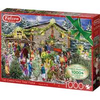 Falcon de luxe The Christmas Tree Farm 2x1000 stukjes - Legpuzzel voor volwassenen
