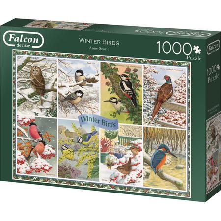 Falcon de luxe Winter Birds 1000 pcs 1000stuk(s)
