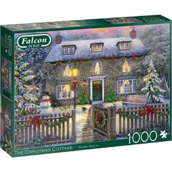 Falcon puzzel The Christmas Cottage - Legpuzzel - 1000 stukjes