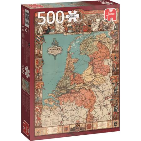 Holland door Cornelis Jetses - Puzzel 500 stukjes