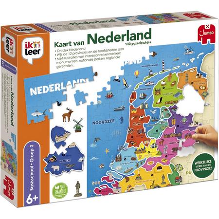 Ik Leer Kaart van Nederland - Educatief Spel