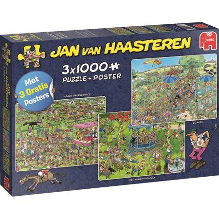Jan van Haasteren 3 x 1000 pcs 1000stuk(s)