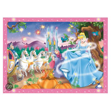 Jumbo Disney Assepoester - Lichtjes Puzzel - 352 stukjes