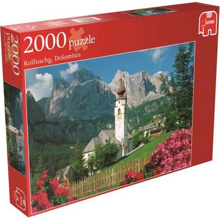 Jumbo Kolfuschg Dolomieten Puzzel - 2000 Stukjes