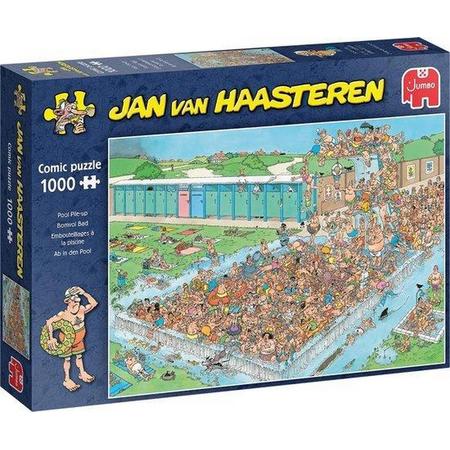 Jumbo Legpuzzel Jan Van Haasteren Bomvol Bad 1000 Stukjes