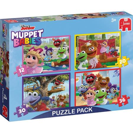 Jumbo Legpuzzel Muppet Babies 4in1 Puzzle Pack