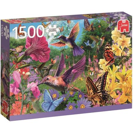 Jumbo Pc Hummingbird Garden Legpuzzel 1500 Stukjes