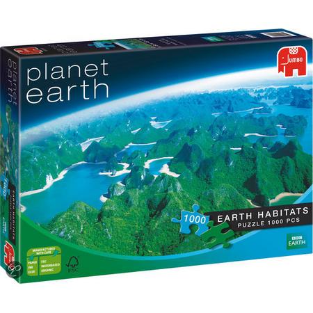Jumbo Planet Earth - Habitats: Groen Landschap - Puzzel - 1000 stukjes