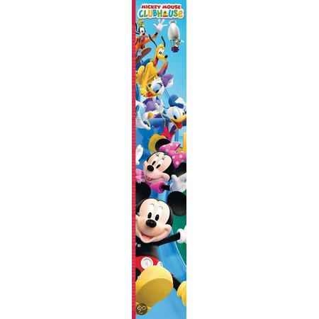 Jumbo Puzzel - Groei Meter - Mickey Mouse Club - 25 Stukjes