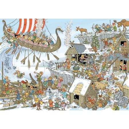 Jumbo Puzzel Pieces of History Vikings - 1000 stukjes