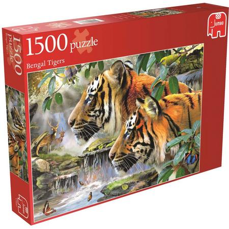 Jumbo Tigers From Bengal - Puzzels - 1500 stukjes