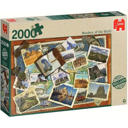 Jumbo Wonders of the World Puzzel 2000 stukjes