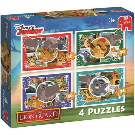 Lion King Disney 4in1 Puzzel