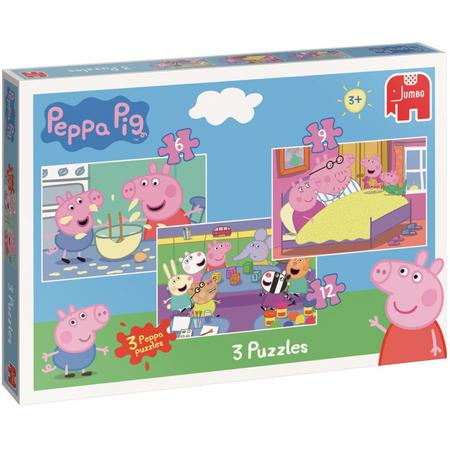 Peppa 3in1 Trio Puzzle