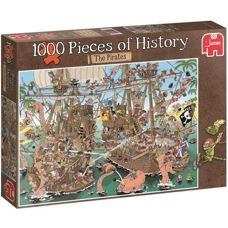 Pieces History - The Pirates - 1000 stukjes