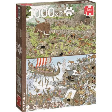 Pieces of History 81510 1000stuk(s) puzzel