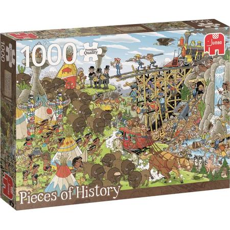 Pieces of History Wild West Puzzel 1000 stukjes
