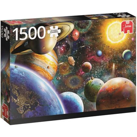 Planeten in de ruimte Puzzel 1500 stukjes