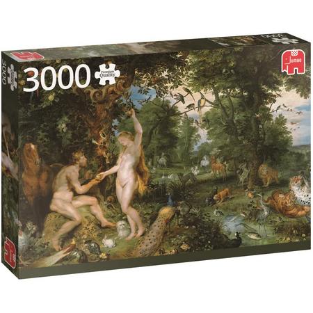 Rubens, Het Hof van Eden - Puzzel 3000 stukjes