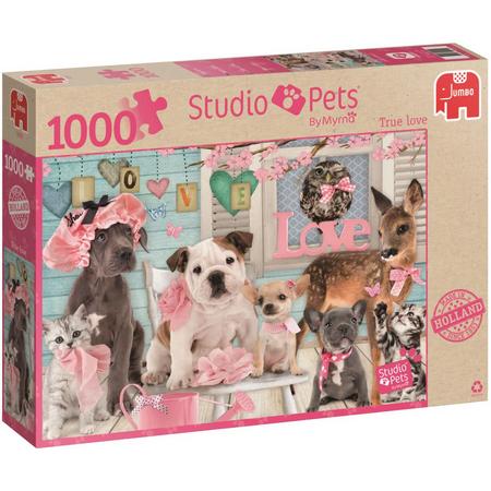 Studio Pets True Love - Puzzel 1000 stukjes