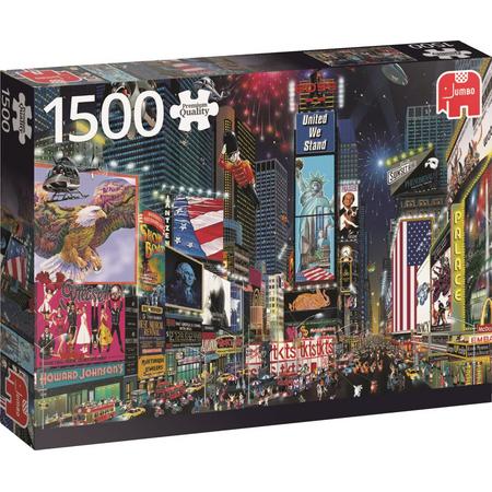 Times Square New York Puzzel - 1500 stukjes