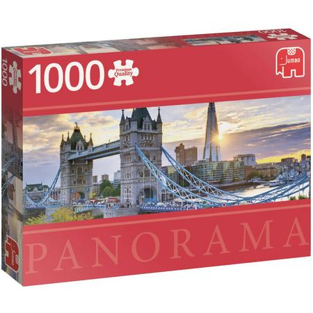 Tower Bridge London Premium Quality panorama - Puzzel 1000 stukjes