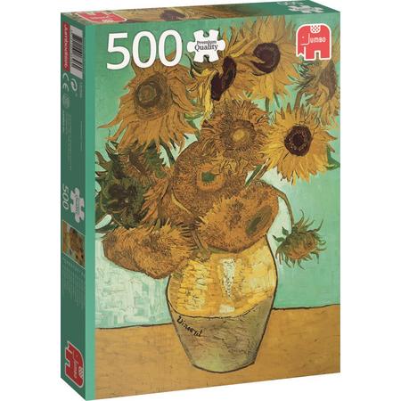 Van Gogh Zonnebloemen - Puzzel 500 stukjes