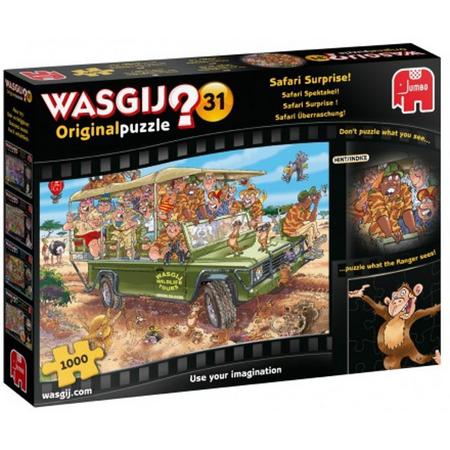 Wasgij Original 31 legpuzzel Safari Surprise! 1000 stukjes