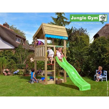 Jungle Gym Speeltoren met Glijbaan (lichtgroen) Home