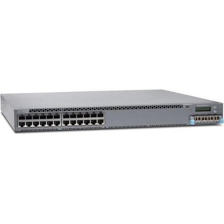 Juniper EX4300-24T netwerk-switch Managed Gigabit Ethernet (10/100/1000) Grijs 1U