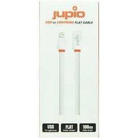 Jupio Flat Cable USB to Lightning wit 1M
