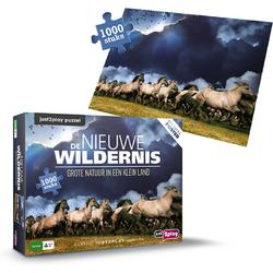 De Nieuwe Wildernis paarden - Legpuzzel - 1000 Stukjes