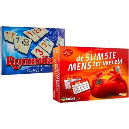 Spelvoordeelset Rummikub Original & De slimste mens ter wereld - Bordspel