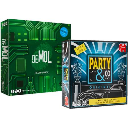 Spelvoordeelset Wie is de Mol de code-opdracht & Party & Co Original - Gezelschapsspel