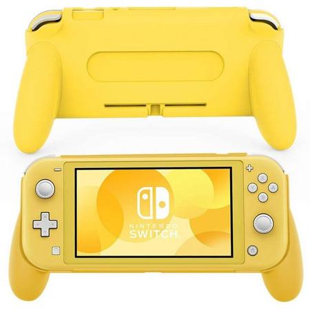 Nintendo Switch Lite Game Silicone hoesje - Geel