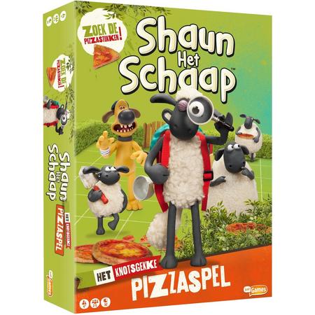 Just2play Gezelschapsspel Shaun Het Schaap Pizzaspel 32-delig