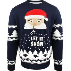 JAP Limited Foute kersttrui - Santa let is snow - Dames en heren - XL