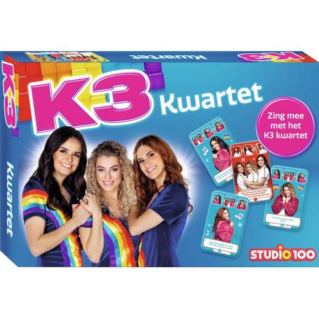 K3 kwartet - speelgoed - 36 kaarten