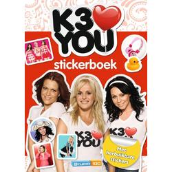 K3 - Stickerboek - K3 Loves You