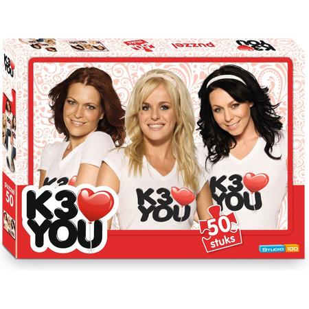 K3 Puzzel - K3 loves you