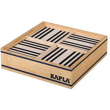 KAPLA Kleur - 100 Plankjes - Zwart & Wit